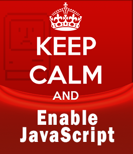 Keep calm, enable JavaScript