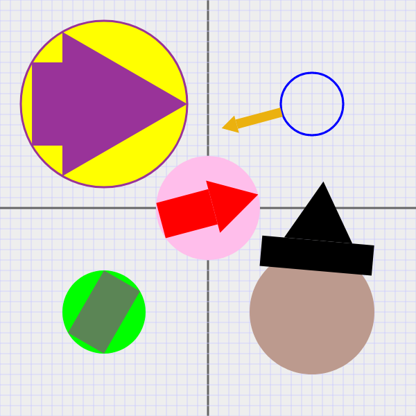 insribed arrow