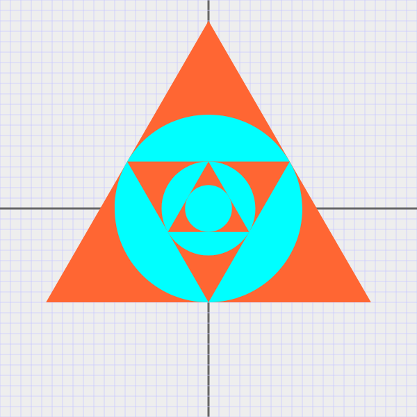 triangle pattern